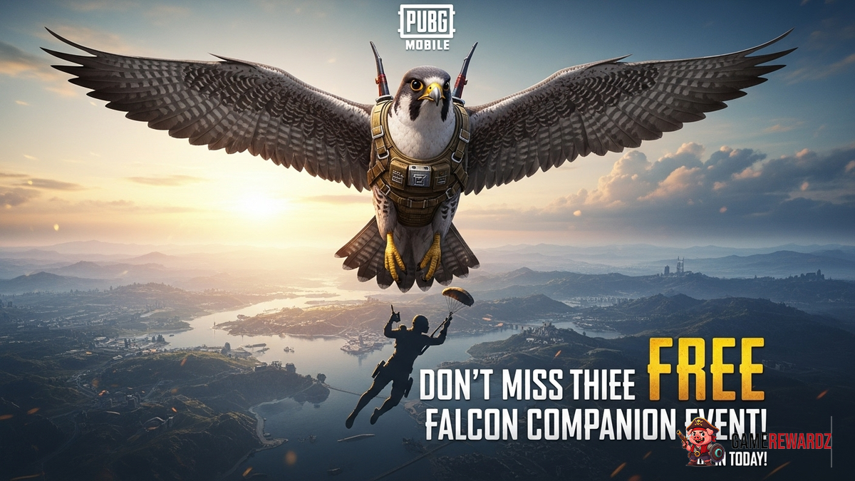 PUBG Mobile: Don’t Miss This FREE Falcon Companion Event!